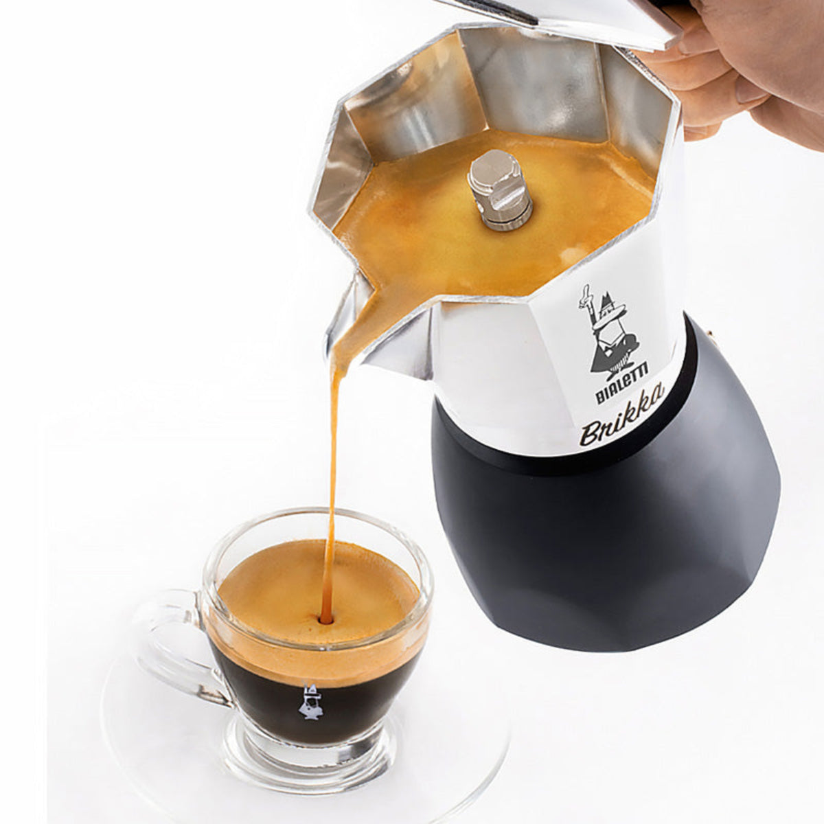Bialetti Brikka Espressokocher 2 Tassen