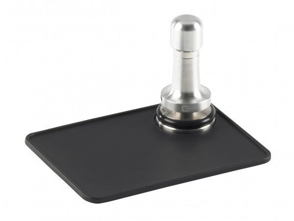 Tampermatte Schwarz - Tamping Matte mit Tamperstand