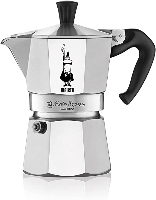 Bialetti Moka Express Aluminium-Espressokocher - Der Klassiker