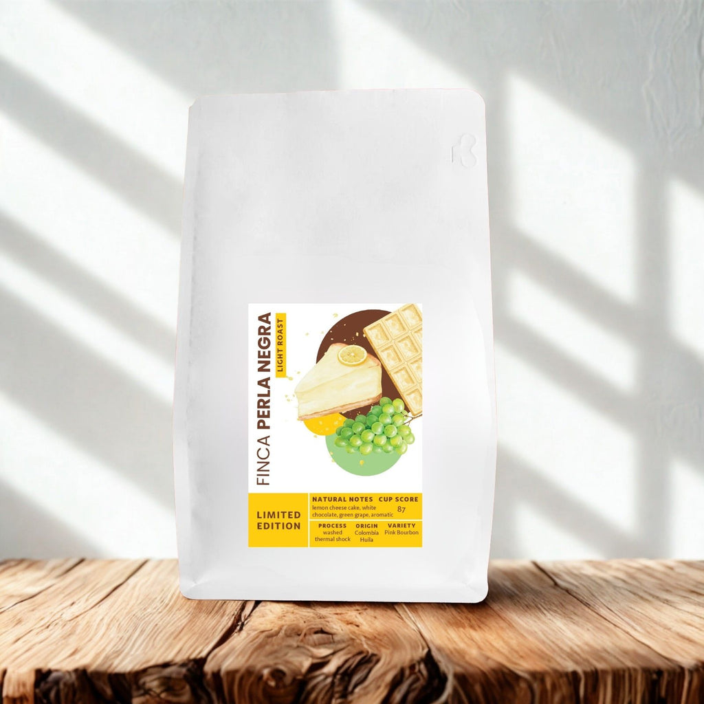 Photo of Perla Negra Pink Bourbon Thermal Shock Kaffee