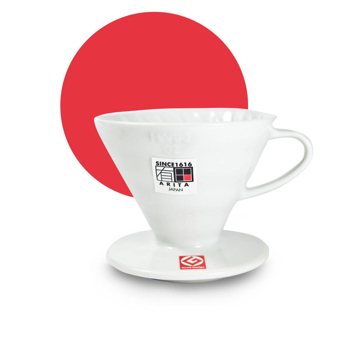 HARIO V60 Handfilter 02 Ceramic White inkl. 250g Single Origin Kaffee