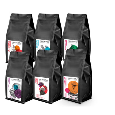 roestkaffee espresso probierpaket bundle spezialitätenkaffee hochlandkaffee bester kaffee online kaufen
