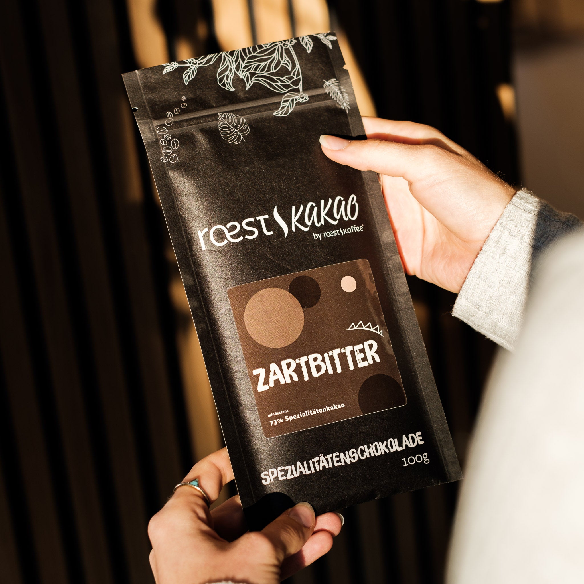 roestkakao Spezialitätenschokolade Zartbitter