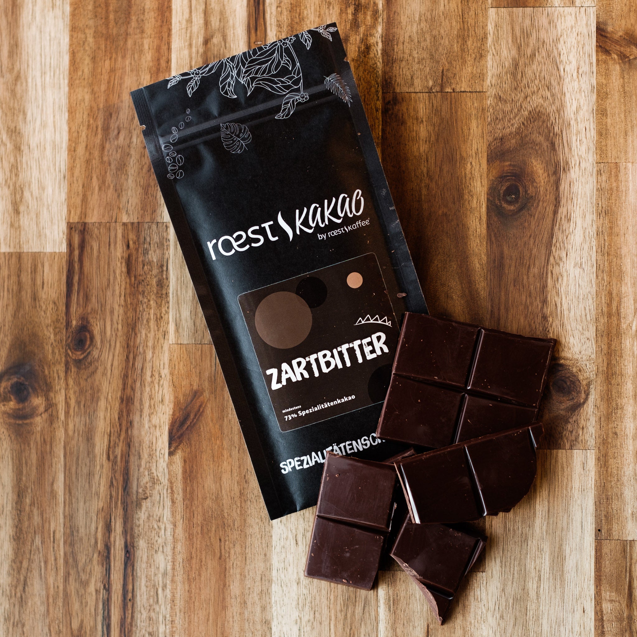 roestkakao Spezialitätenschokolade Zartbitter