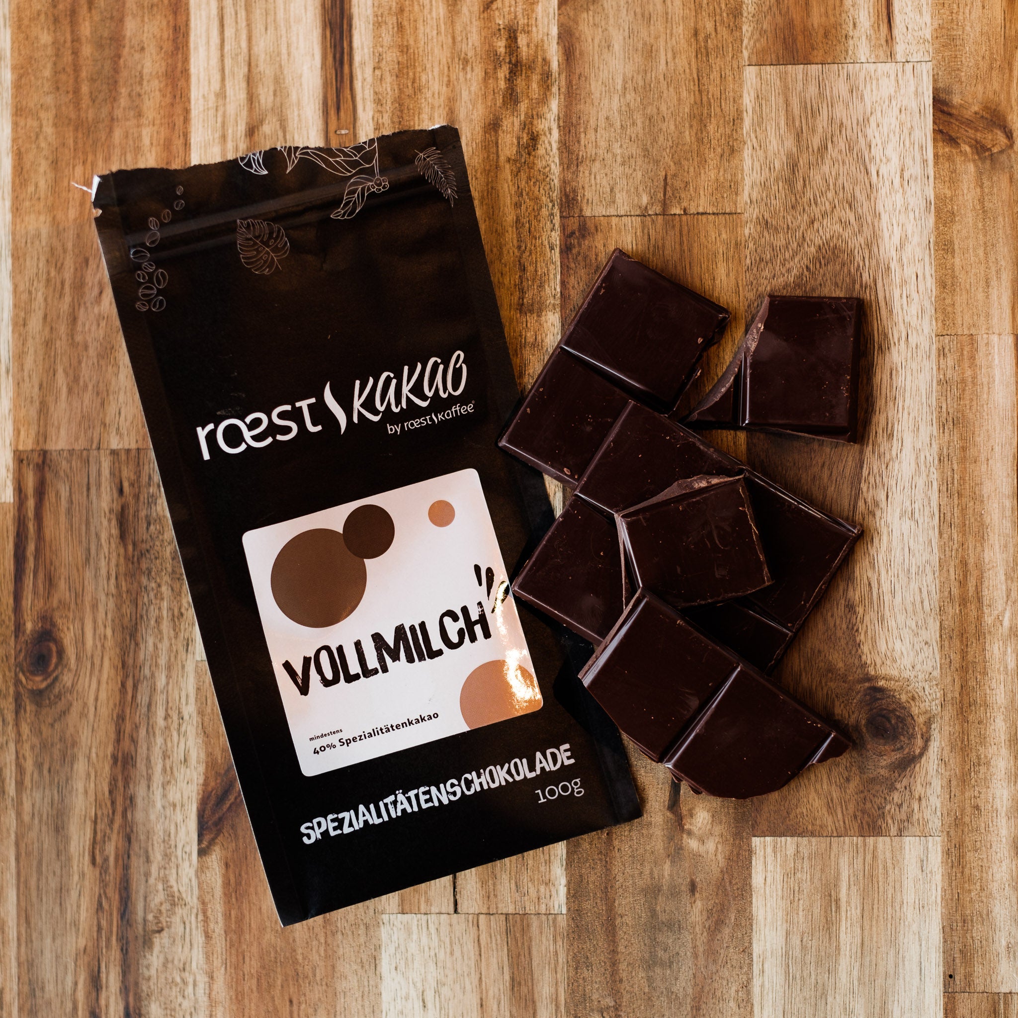 roestkakao Spezialitätenschokolade Vollmilch